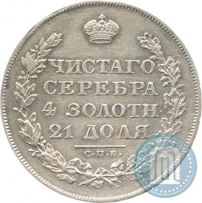 Фото 1 рубль 1829 года СПБ-НГ 