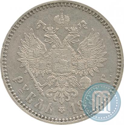 Фото 1 рубль 1886 года (АГ) 