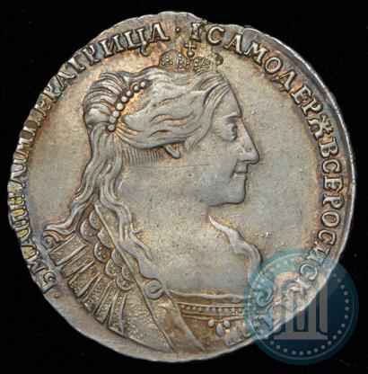 Picture Poltina 1734 year  "Type of 1735"