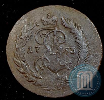 Picture 2 kopecks 1763 year СПМ 