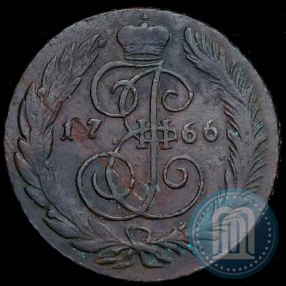 Фото 5 копеек 1766 года СМ 