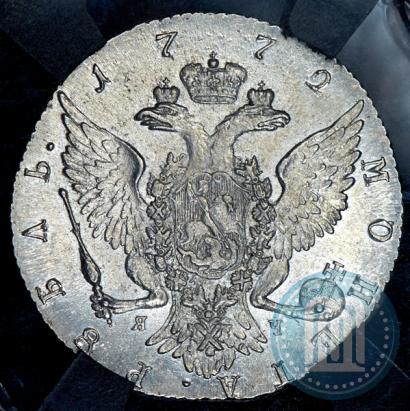 Picture 1 rouble 1772 year СПБ-ЯЧ-Т.I. 