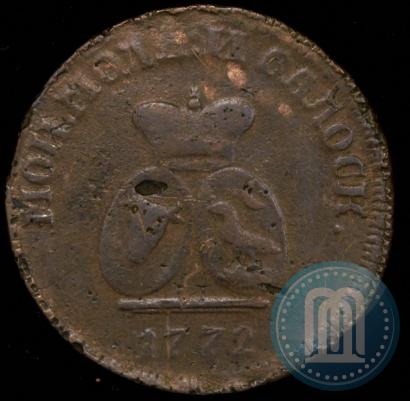 Фото Пара - 3 денги 1772 года  