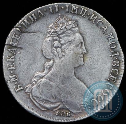 Picture 1 rouble 1780 year СПБ-ИЗ 