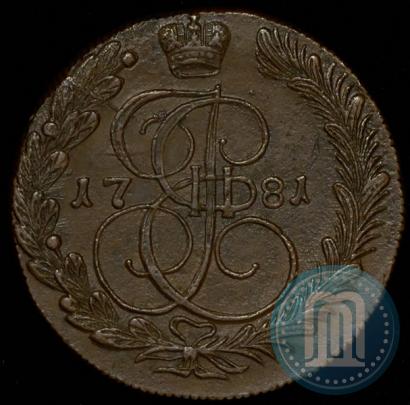 Picture 5 kopecks 1781 year КМ 