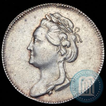 Picture Token Coin 1782 year  "Monument to Peter the Great in Saint-Petersburg"