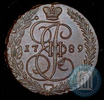 Фото 5 копеек 1789 года ЕМ 