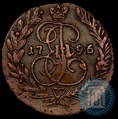 Picture 2 kopecks 1796 year ЕМ 