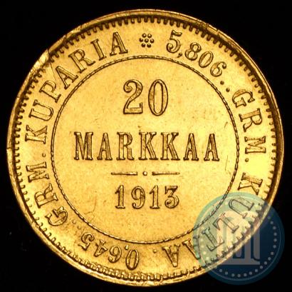 Picture 20 markkaa 1913 year S 