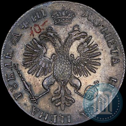 Фото 1 рубль 1718 года OK-L 