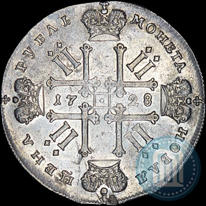 Picture 1 rouble 1728 year  "Type of 1728"