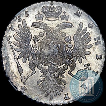 Фото Полтина 1735 года  