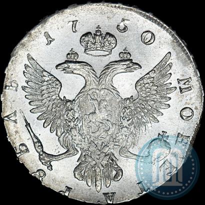 Picture 1 rouble 1750 year ММД 