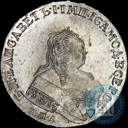 Picture 1 rouble 1752 year ММД-IШ 