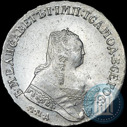 Picture 1 rouble 1754 year ММД-МБ 