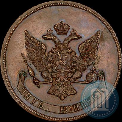 Picture 5 kopecks 1757 year  