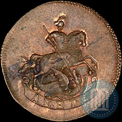 Фото Денга 1757 года  
