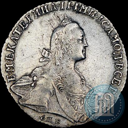 Фото Полтина 1766 года СПБ-ЯI 