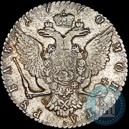 Picture 1 rouble 1770 year СПБ-СА 