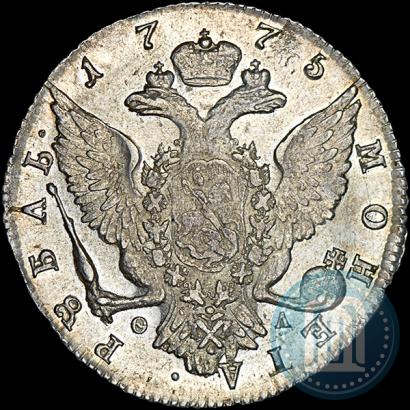 Picture 1 rouble 1775 year СПБ-ФЛ 