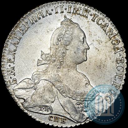 Фото 1 рубль 1776 года СПБ-ЯЧ 