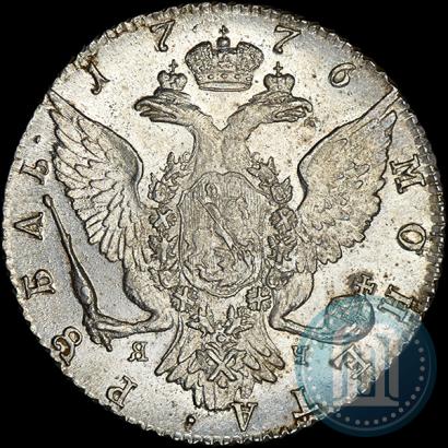 Фото 1 рубль 1776 года СПБ-ЯЧ 