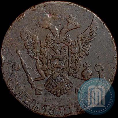 Фото 5 копеек 1787 года ЕМ 