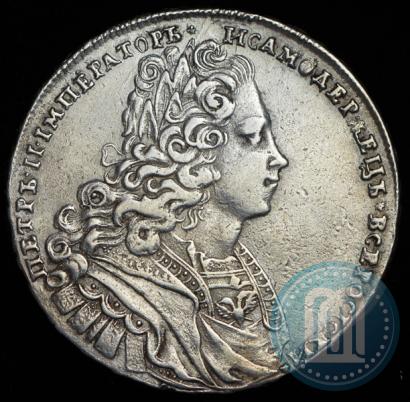 Фото 1 рубль 1727 года  "Московский тип"
