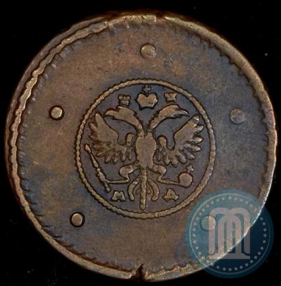 Фото 5 копеек 1729 года МД 