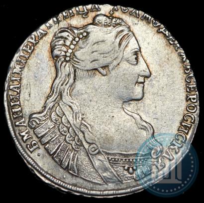 Picture Poltina 1734 year  "Type of 1735"