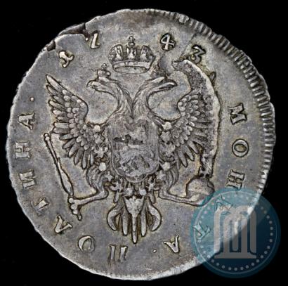 Picture Poltina 1743 year ММД 