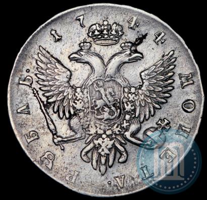 Picture 1 rouble 1744 year СПБ 