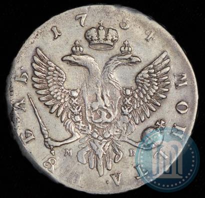 Picture 1 rouble 1754 year ММД-МБ 