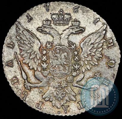 Picture 1 rouble 1764 year СПБ-СА 