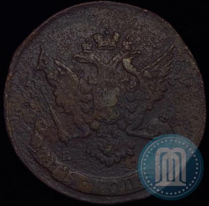 Фото 5 копеек 1765 года ЕМ 