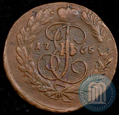 Фото 2 копейки 1765 года ММ 