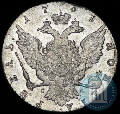 Фото 1 рубль 1768 года СПБ-СА 
