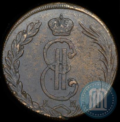 Фото 10 копеек 1770 года КМ 