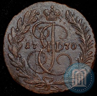 Picture 2 kopecks 1770 year ЕМ 