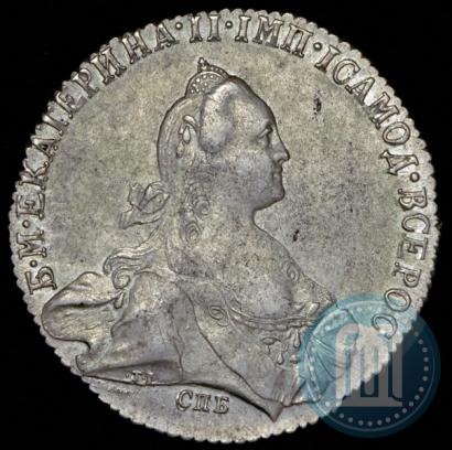 Picture 1 rouble 1772 year СПБ-ЯЧ-Т.I. 