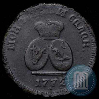 Фото Пара - 3 денги 1772 года  
