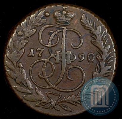 Фото 2 копейки 1790 года ЕМ 