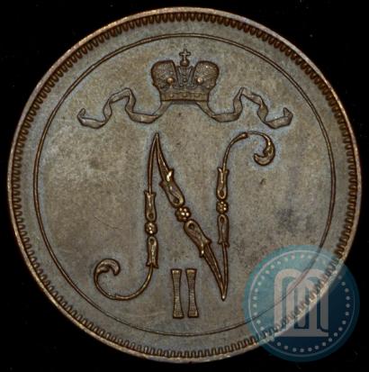 Picture 10 pennia 1897 year  