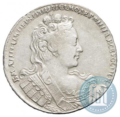 Picture 1 rouble 1731 year  