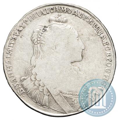 Фото 1 рубль 1735 года  
