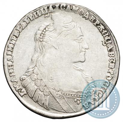 Picture 1 rouble 1737 year  "Type of 1735"
