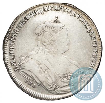 Picture 1 rouble 1738 year СПБ "Petersburg type"