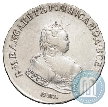 Picture 1 rouble 1743 year ММД 