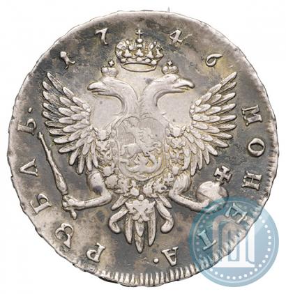 Picture 1 rouble 1746 year СПБ 