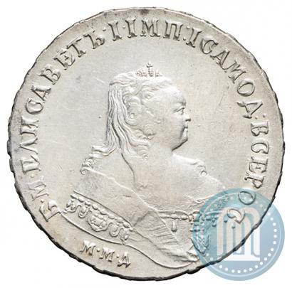 Picture 1 rouble 1748 year ММД 